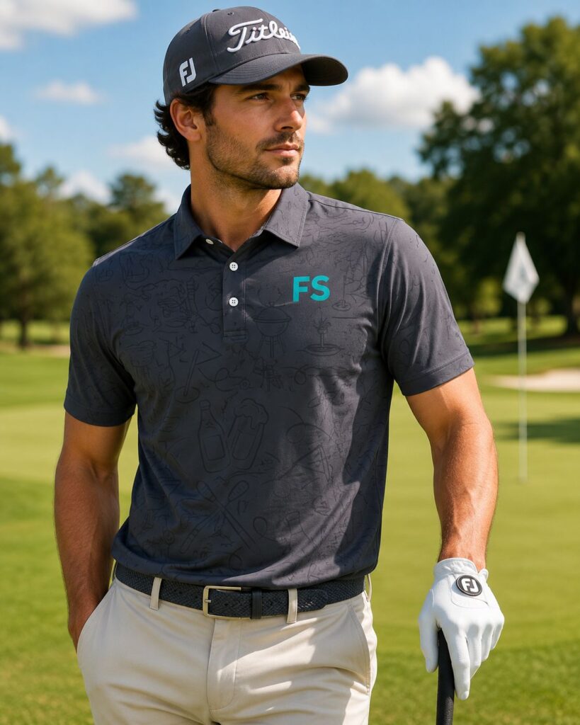 Braai golf shirt